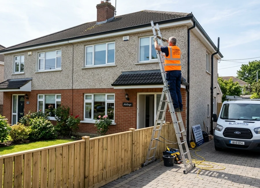 Gutter Clearing, Leaking Joint Sealing & Fascia/Soffit Repairs Dublin — Steven HandyManDirect.ie