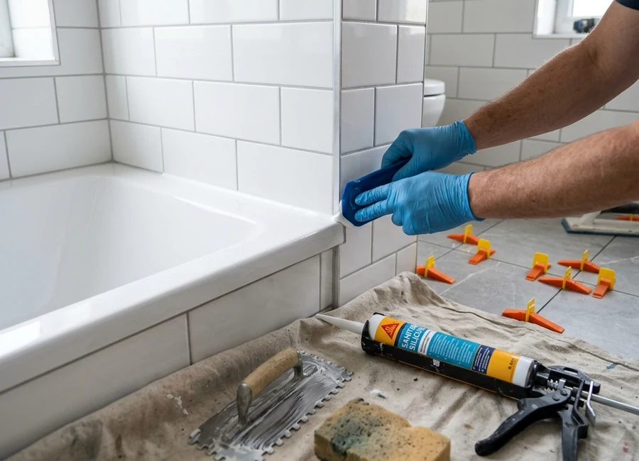 Tiling, Grouting & Bath Silicone Dublin — Steven HandyManDirect.ie